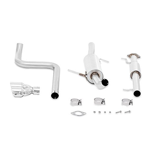 Mishimoto Cat-Back Exhaust Resonated MMEXH-FIST-14RP Fits Ford Fiesta ST 2014+ Polished Tips