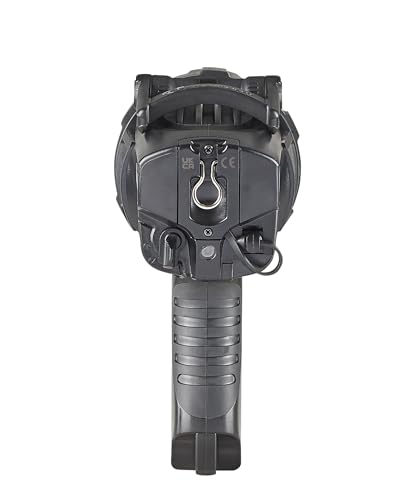 WayPoint Streamlight 44911 400 Rechargeable 1400-Lumen Long Range Pistol-Grip Spotlight with 120V AC Charger and Polymer Holder/Mount, Black
