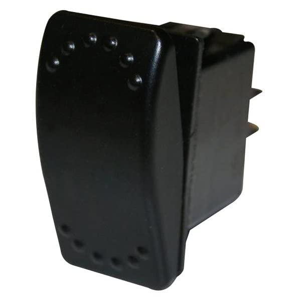 Rocker Switch Bulldog Winch 20285 - Momentary On/Off, 4-Pin, Black