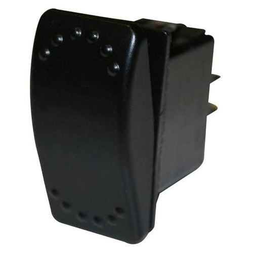 Rocker Switch Bulldog Winch 20285 - Momentary On/Off, 4-Pin, Black