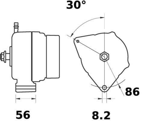Alternator Mahle - MG178