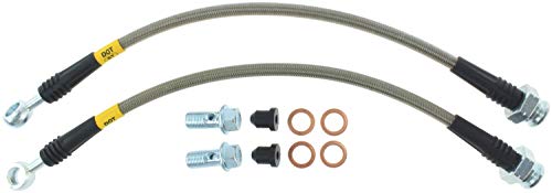 Stainless Steel Braided Brake Hose Kit StopTech 950.42507 Rear Stainless Steel Braided Brake Hose Kit
