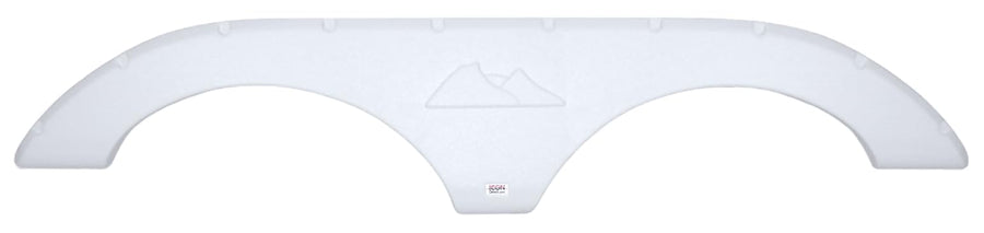 Tandem Axle Fender Skirt ICON 12303 FS2293 for Keystone - Polar White