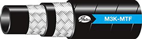Gates REEL 4M3K-MTFXLG Synthetic Rubber, Hydraulic Global M3K Mega 3000 Hose, SAE 100R17, MegaTuff Cover, Maximum Pressure: 3250, -40 degrees F to 212 degrees F Temperature Range, Length