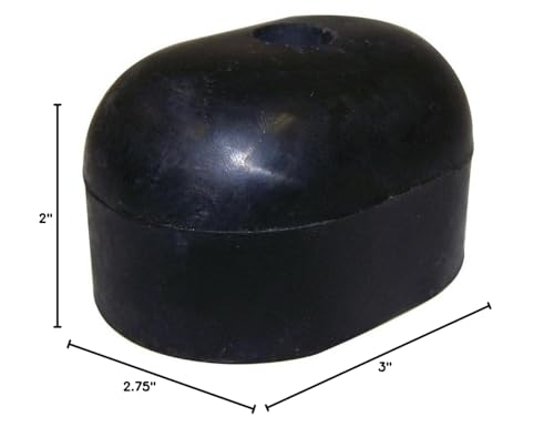 Bumper, black Crown Automotive 55013350