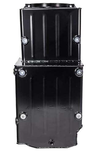 Moroso Fabricated 20034 Big Block Chevy Mark IV Oil Pan, For Heavy Duty Marine Use, 10" Depth