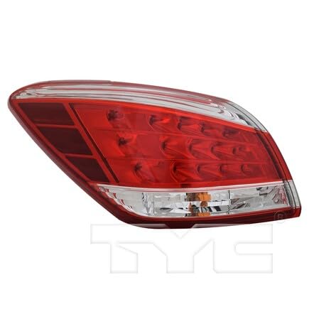 Left TYC Tail Light Assembly Compatible with 2012-2014 Nissan Murano