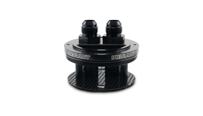 Gen3 Vibrant 12786 Universal Catch Can Lid Assembly w/ 2 Ports