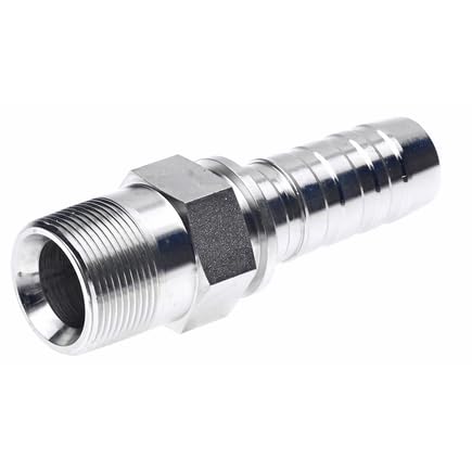 G18100-2020 Male Pipe nobrandname (NPTF - 30 Cone Seat) (Stainless Steel Spiral)