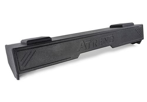 Atrend A142-10 10" Dual Down Fire 2007 - UP GM Extended Cab Subwoofer Box Bedliner Finish