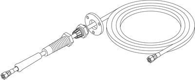 SeaStar Teleflex HO8102 Bulkhead Hose Kit 2'