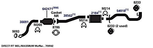 Exhaust AP Products Muffler 2184