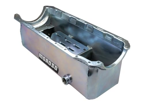 OIL PAN, MARK IV, BBC, MONSTER TRUCK, 7.75 INCH DEEP, STEEL, WET SUMP, 9.5 QT