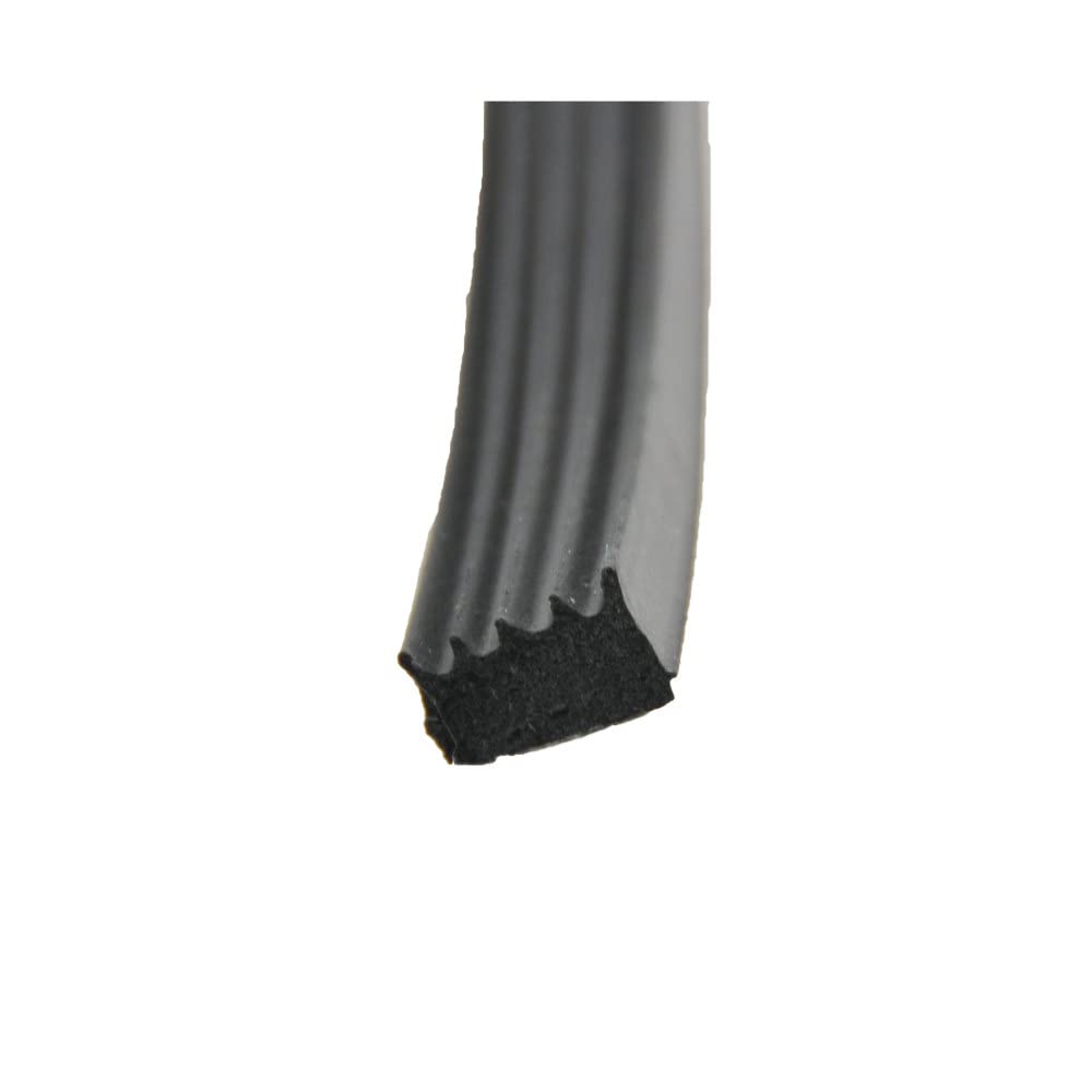 5/8" x 3/8" Ribbed Foam Seal with Tape AP Products 018-523