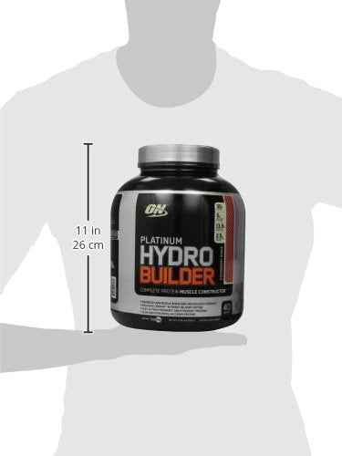 Platinum Hydrobuilder Protein Drink Optimum Nutrition, Strawberry Shake, 4.59 Pound