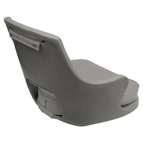 8WD015-3-717 Wise Standard Compact Pilot Chair with Cushions and Mounting Plate, Grey/Grey