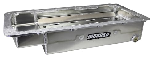Moroso Aluminum Dry Sump Oil Pan 20582, Fits Ford 5.0 Coyote Engine, 4 Pick Ups