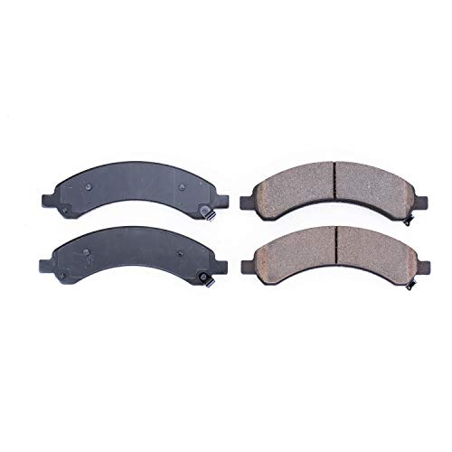 Power Stop Z16 16-989 Evolution Rear Ceramic Brake Pads For Chevrolet Express 3500 2003-2008, GMC Savana 3500 2003-2008 [Model Specific]