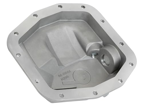 aFe POWER Front Differential Cover Street Series Raw w/Machined Fins - #46-71030A - Jeep Wrangler (JL) 18-23/ Gladiator (JT) 20-23 (Dana M210)