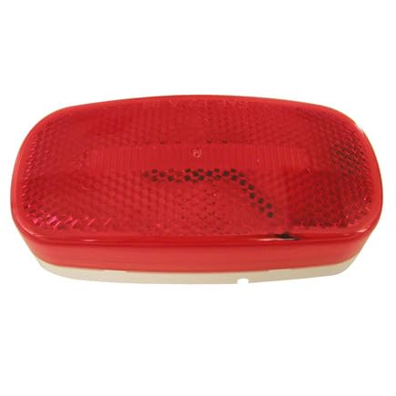 Oval Peterson Red Clearance Light
