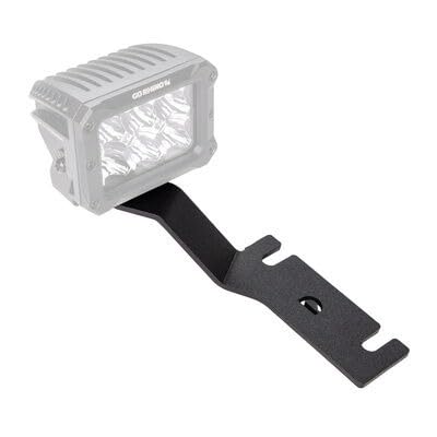 Go Rhino Hood Hinge XE Light Mount Cube | Mild Steel, Textured Black | 732325T | Fits 2017-2023 Nissan Titan