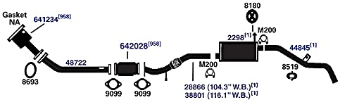700386 AP Exhaust Products Muffler Exhaust