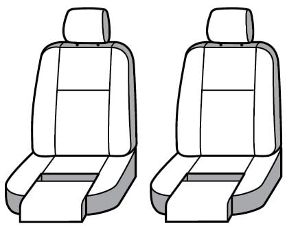 Covercraft Polycotton SS3502PCCH Custom Front R Seatsaver