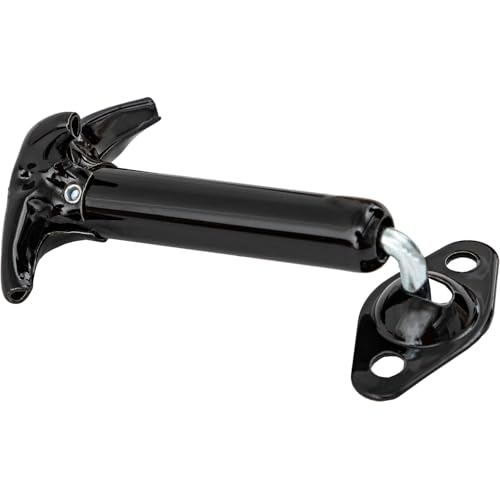 Truck and Trailer Buyers Products WJ96WCB Rubber Hood Latch, Black