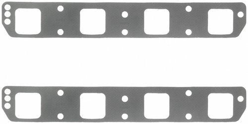 Fel Pro Performance Exhaust Header Manifold Gasket Set 1462 Rectangle Thick Perforated Steel Core Coating