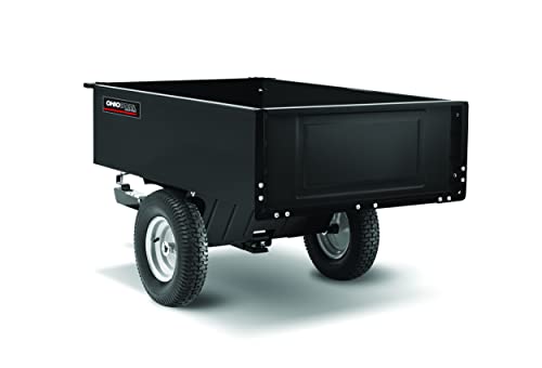 Steel Ohio 3048-SD Swivel Dump Cart, 12 cu.ft, 1000 lb Load Capacity, 12 Cubic feet