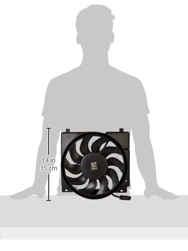 17102.52 | Omix-ADA | Engine Cooling Fan Assembly | OE Reference: 52028337AC | Fits 1997-2001 Jeep Cherokee XJ
