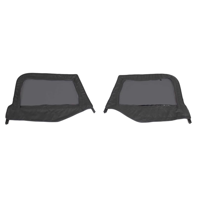 Replacement King 4WD - Soft Upper Doors Tinted - Pair - TJ