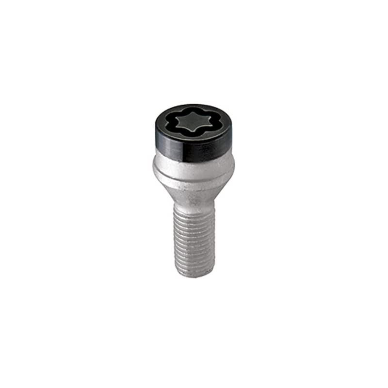 Black Bolt Style McGard 27361 Cone Seat Wheel Lock Set (M12 x 1.25 Thread Size) - Set of 4