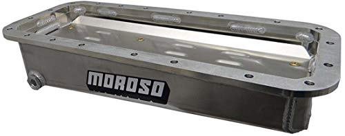 Moroso Wet Sump Aluminum Oil Pan 20045, Fits BAE/KB/426 Hemi Engines, Funny Car/Pro Mod