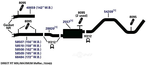 Exhaust AP 68484 Pipe