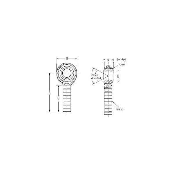 GMR12T QA1 Precision Products In Our Rod Ends Department