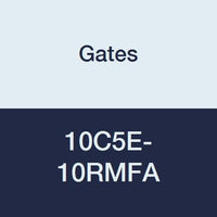 Field Attachable Gates 10C5E-10RMFA for C5E Hose, SAE Male Flareless Assembly, Steel, 1/2" ID