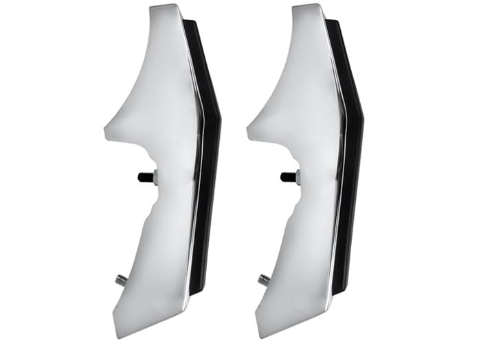 Bumper Guards Brothers Trucks GRD8187 - Front - Chrome/Black - Pair