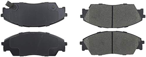 Front StopTech 308.03730 Brake Pads with Shims and Hardware Street
