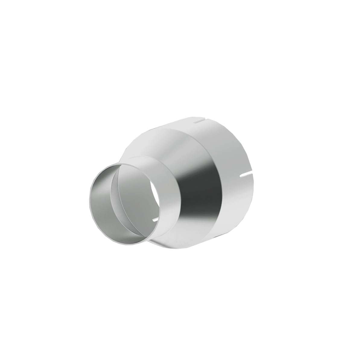 MBRP 4" I.D. to 5" I.D. 7" Length T409 Stainless Steel Exhaust Adapter
