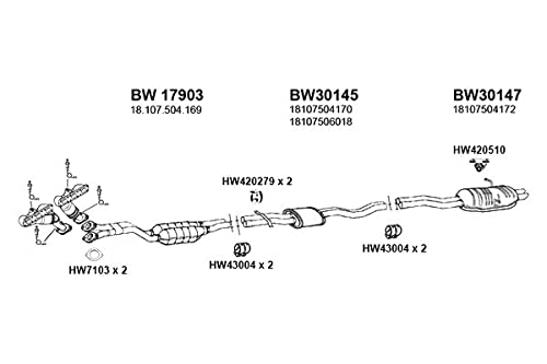 HW420510 Ansa - Exhaust Hanger
