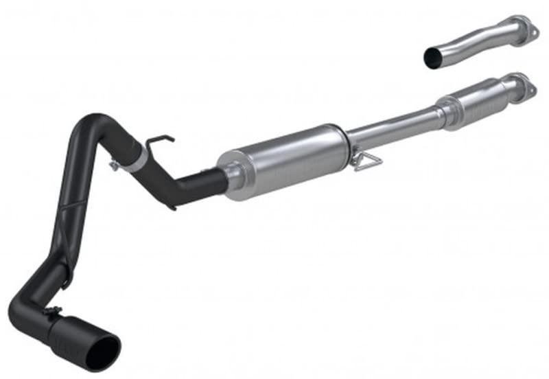 Ford F-150 MBRP 2021+ 2.7L/ 3.5L Ecoboost 5.0L Single Side 3in Black Coated Catback Exhaust