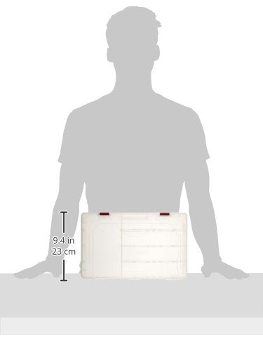 Deep Stowaway Box Plano 23780-00 with Adjustable Dividers, One Size
