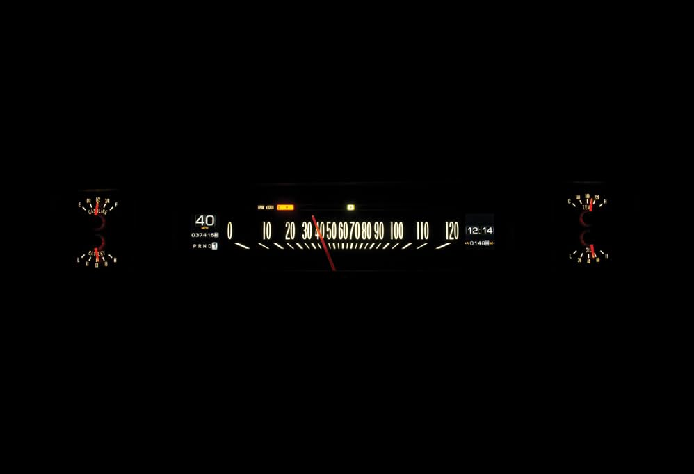 Dakota Digital RTX Gauge Instrument System RTX-66C-IMP-X Compatible with Chevy 1966 Caprice/Impala