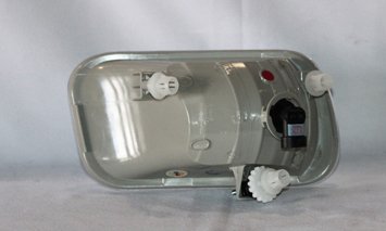 Fog Light Assembly TYC Right Compatible with 2009-2012 Dodge Ram 1500 Pickup