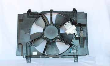 Nissan Versa TYC 621780 Replacement Radiator/Condenser Cooling Fan Assembly