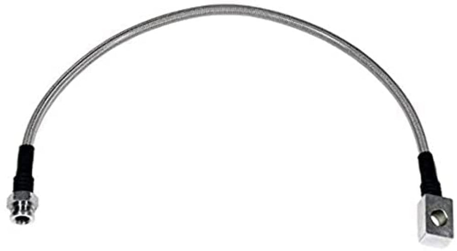 Flexline 18.75" OAL, -3 Hose to M10 by 1.00 to 12 Deg. Banjo,Bubble Fl.