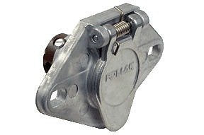 11-607P Pollak 6-Way Connector Socket, Exposed Back