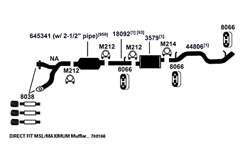 700166 AP Exhaust Products Muffler