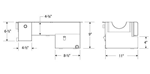 Rear Sump Moroso 20528 Oil Pan